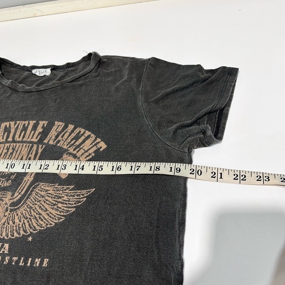 LE LIS shirt gray with motorcycle inspired - Picture 11 of 12